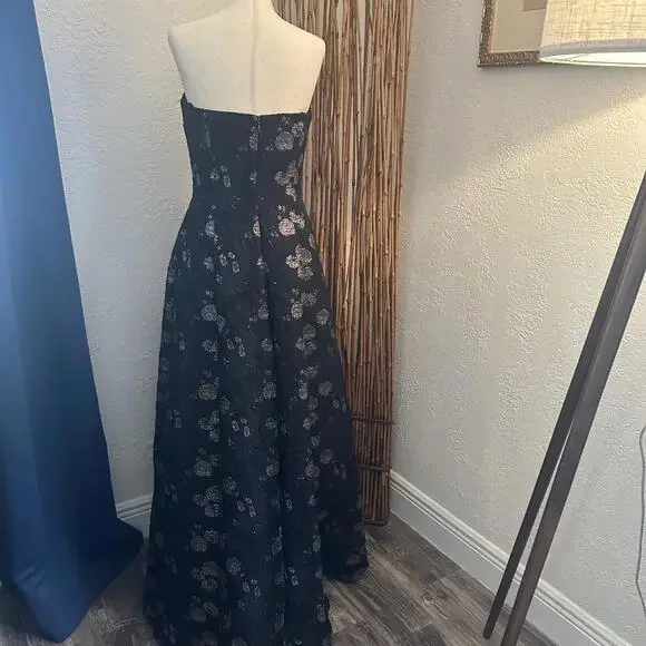 Badgley Mischka Women's Black Dress - Picture 3 of 4